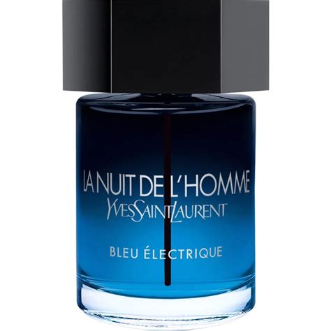 yves saint laurent parfum bleu electrique|ysl la nuit bleu electrique.